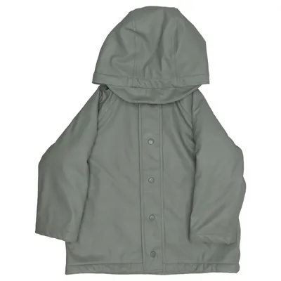 Regnjacka (Grön) från H&M Polyester