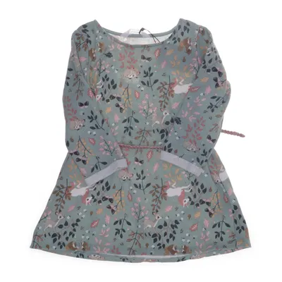 Klänning (Grön, Flerfärgad) från H&M Bomull, Polyester