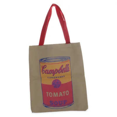 Tygpåse (Beige, Röd, Flerfärgad) från Andy Warhol Bomull