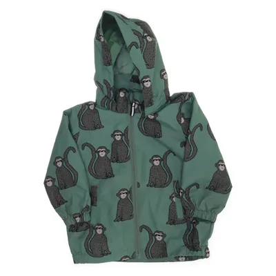 Outdoorjakke (Grøn) fra Lindex Kids Polyester