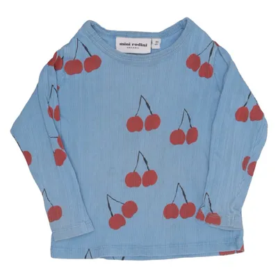 Lange mouwen shirt (Blauw, Rood, Meerkleurig) van Mini Rodini Katoen