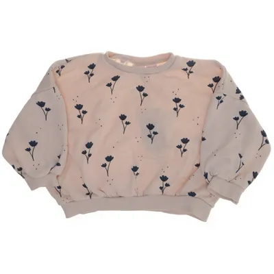 Collegetröja (Beige, Flerfärgad) från Zara Bomull, Elastan