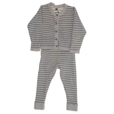 Set (Beige, Grön) från Lindex Bomull, Polyester