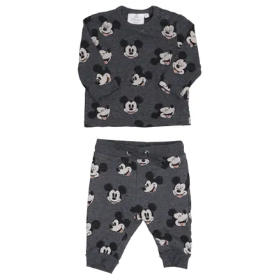 Pyjama (Gris, Multicolore) de Disney Baby Coton, Élasthane