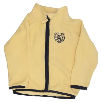 Fleece jacket (Yellow) from Kaxs by KappAhl Recycled polyester