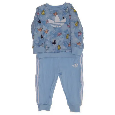 Mjukisset (Blå, Flerfärgad) från Adidas Bomull