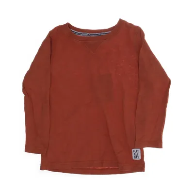 Lange mouwen shirt (Oranje) van Lindex Kids Katoen