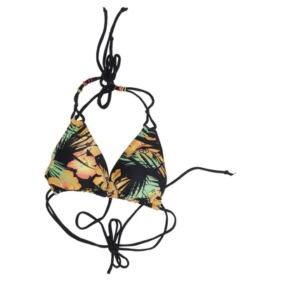 Bikini top (Sort, Flerfarvet) fra Warp Elastan, Polyamid, Polyester