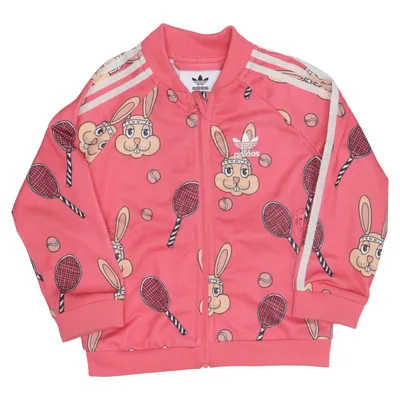 Trainingsjack (Roze, Meerkleurig) van Adidas Mini Rodini Polyester