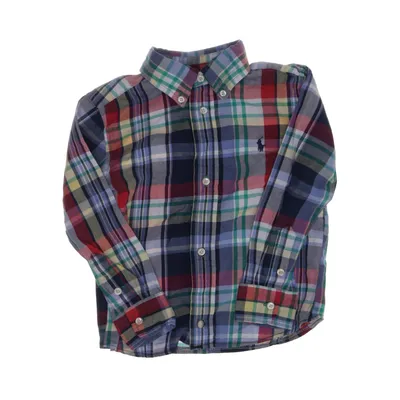 Overhemd (Blauw, Meerkleurig) van Ralph Lauren