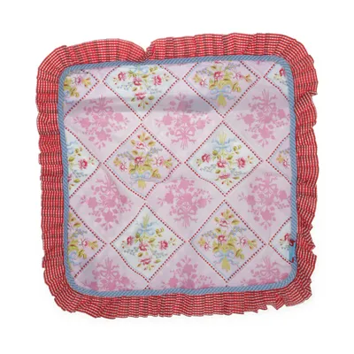 Sierkussensloop (Rood) van Pip Bed & Bath Katoen