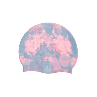 Badmössa (Rosa, Blå, Vit) från Arena
