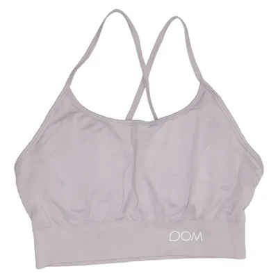 Sport-bh (Grijs) van Drop of Mindfulness Elastaan, Polyamide
