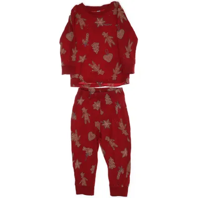 Pyjamasz (Rød, Flerfarvet) fra Lindex Bomuld