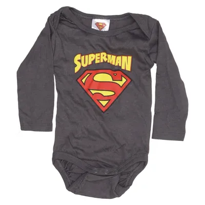 Body (Gris) de Superman Coton