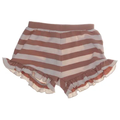 Shorts (Beige, Vit) från Konges Sløjd Elastan, Modal, Ekologisk bomull
