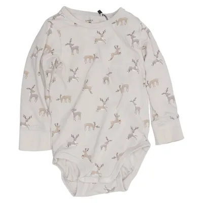 Body (Beige) från Lindex Baby Bomull, Elastan