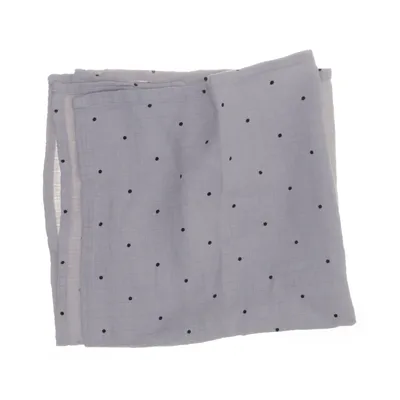 Baby blanket (Gray, Black) from Liewood Organic cotton