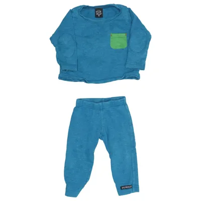 Loungewear (Blue, Green) from Villervalla Cotton