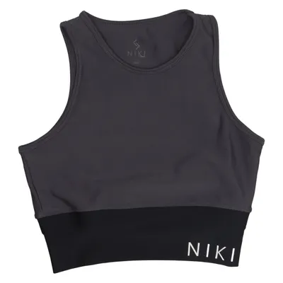 Brassière (Gris, Noir) de Niki Élasthane, Polyester