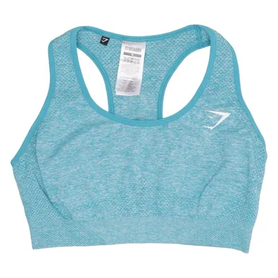 Brassière (Bleu) de Gymshark Élasthane, Polyamide, Polyester