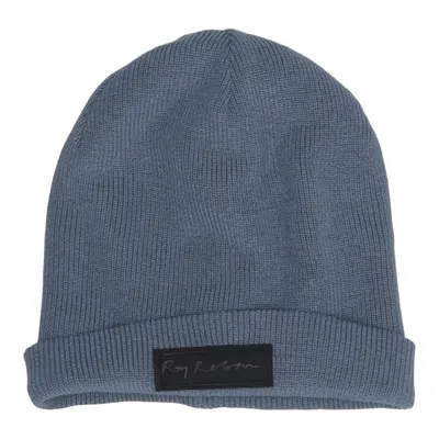 Beanie (Grijs) van Roy Robson Gerecycled polyester, Wol