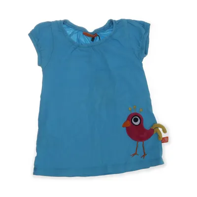 Klänning (Blå, Flerfärgad) från Lipfish Bomull, Polyester