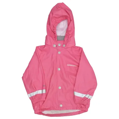 Veste imperméable (Rose) de Didriksons Polyester, Polyuréthane