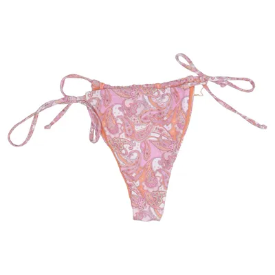 Bikiniunderdel (Pink, Orange, Flerfarvet) fra Bik Bok Swimwear Elastan, Polyester