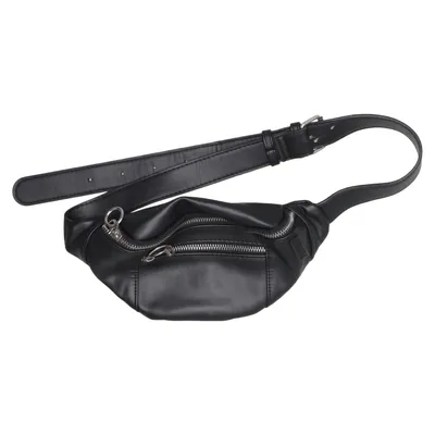 Midjeväska (Svart) från Bershka Accessories Polyester