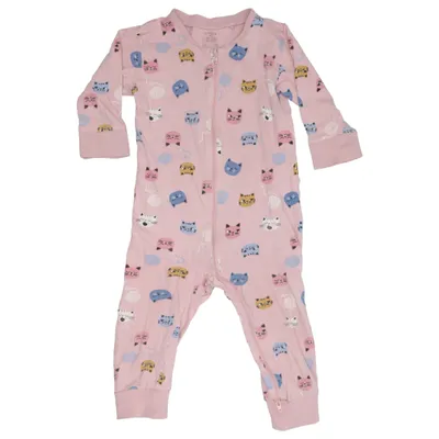 Barboteuse (Rose, Multicolore) de Lindex Baby Coton
