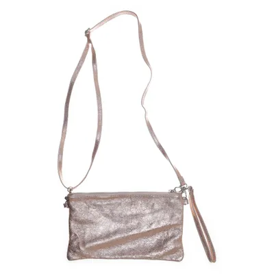 Axelremsväska (Roséguldfärgad) från Borse in Pelle Skinn