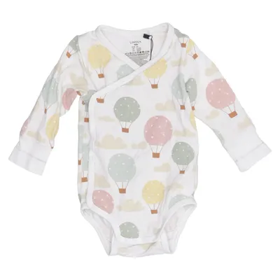 Body (Vit, Flerfärgad) från Lindex Baby Bomull, Elastan