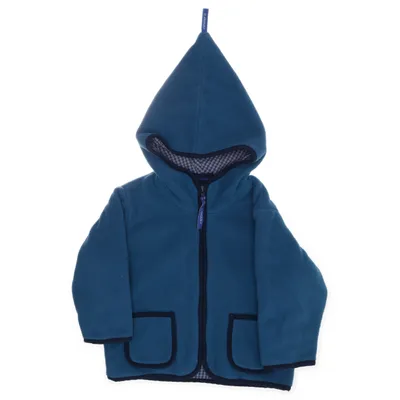 Fleecejacka (Blå) från Finkid Bomull, Polyester