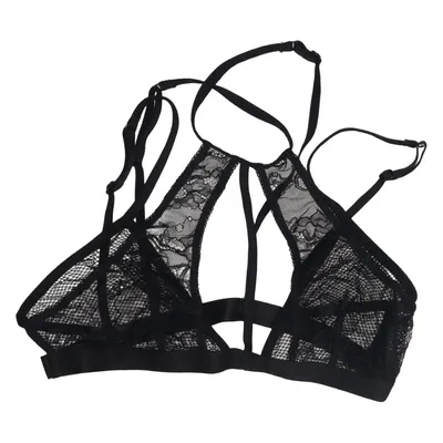 Bralette (Sort) fra New Look Elastan, Nylon