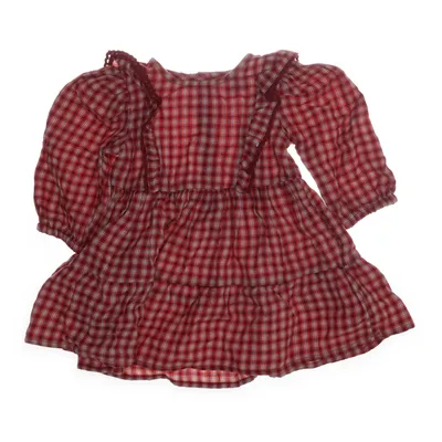 Klänning (Röd, Vit, Svart) från Lindex Baby Bomull