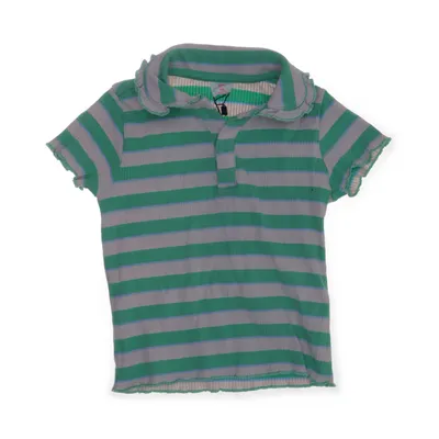 Polo shirt (Green, Beige) from Hema Cotton, Elastane