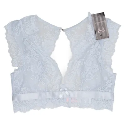 Bralette (Blue) from Hunkemöller Elastane, Polyamide