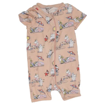 Barboteuse (Beige, Multicolore) de Moomin by Lindex Coton