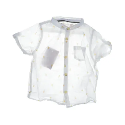 Korte mouwen shirt (Wit, Meerkleurig) van Zara BabyBoy