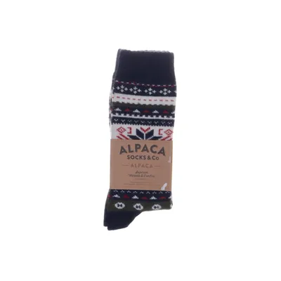 Knit socks (Multicolored) from Alpaca