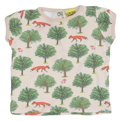 T-shirt (Beige, Grön, Röd) från Duns Sweden Ekologisk bomull