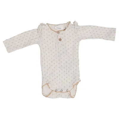 Body (White, Yellow) from Lil' Atelier Organic cotton