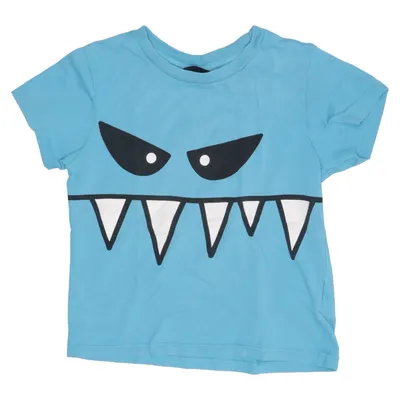 T-shirt (Blauw) van H&M Organisch katoen