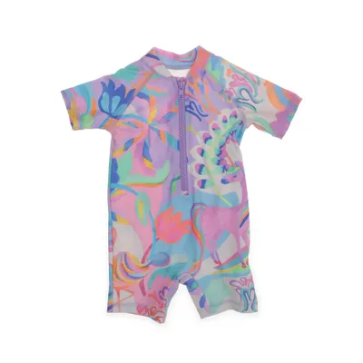 UV beschermende kleding (Lila, Meerkleurig) van Next Elastaan, Gerecycled polyester