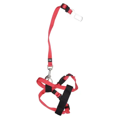 Dog harness (Red, Black) from Flamingo