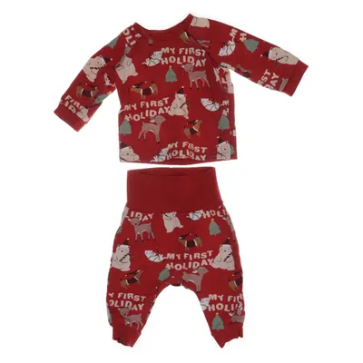 Mjukisset (Flerfärgad, Röd) från H&M Baby Bomull