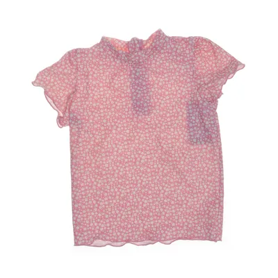 T-shirt de natation (Rose, Blanc) de Topomini Élasthane, Polyester