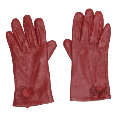 Lederhandschuhe (Rot) von Silk Road