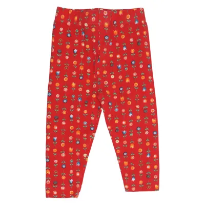 Leggings (Rood, Meerkleurig) van The Limited Katoen, Elastaan